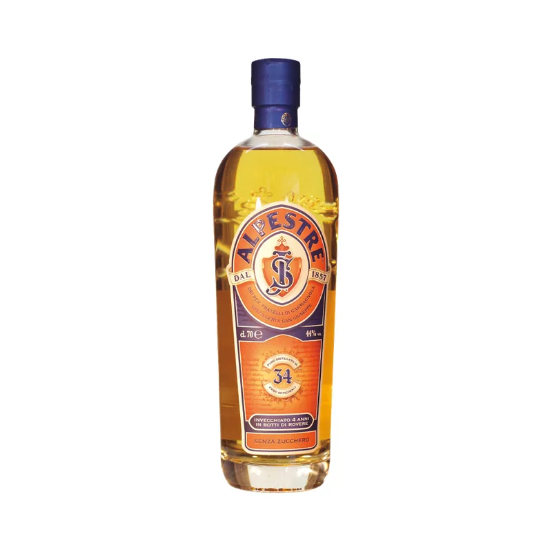 Alpestre Invecciatio 4 Anni Senza Zucchero, 44% 70cl