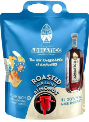 Adriatico  3 Liter Roasted Almonds Amaretto, 28% 300cl