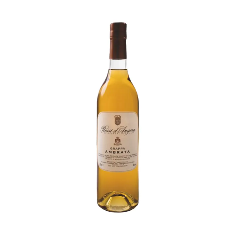 Rossi d'Angera  Ambrata Grappa  di Barbera, Nebbiolo e Dolcetto, 40% 70cl