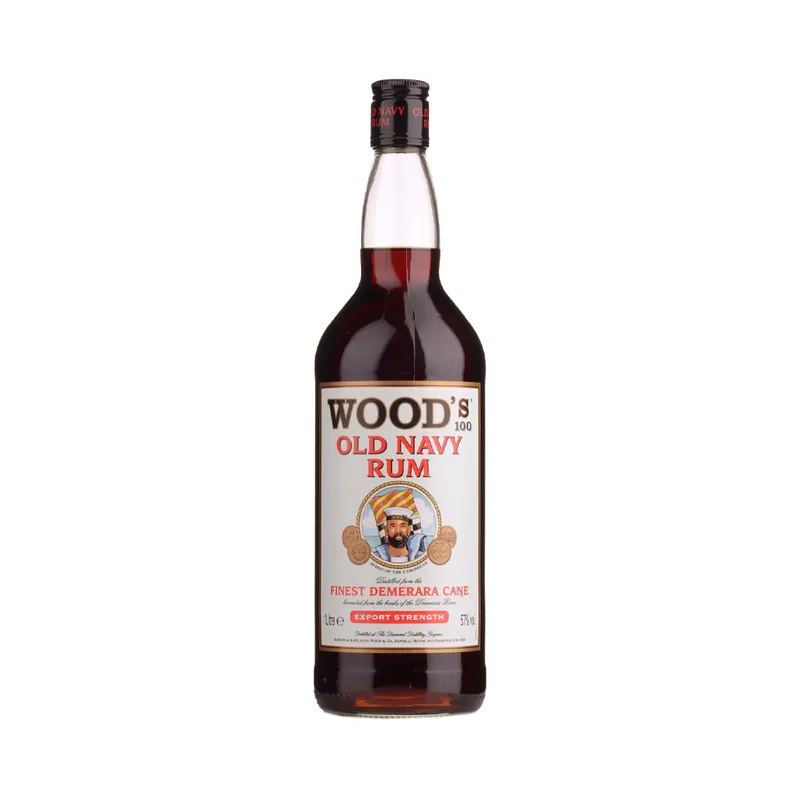 Woods Old Navy Rum, 57% 100cl
