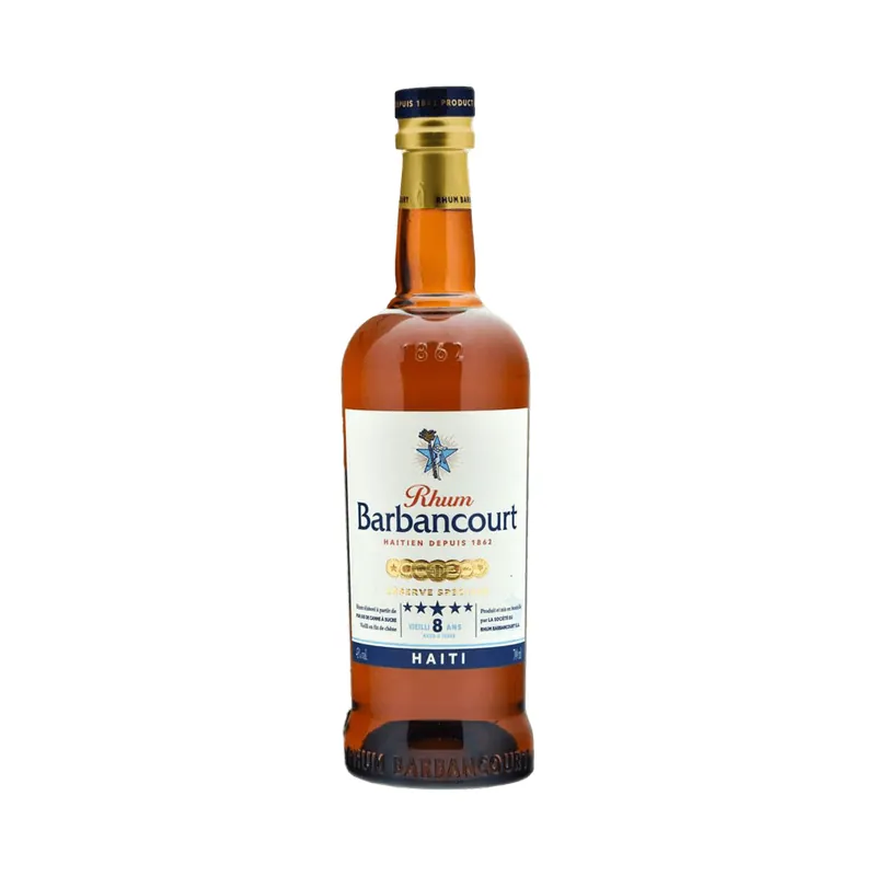 Barbancourt  8 Year Old Rhum, 43% 70cl