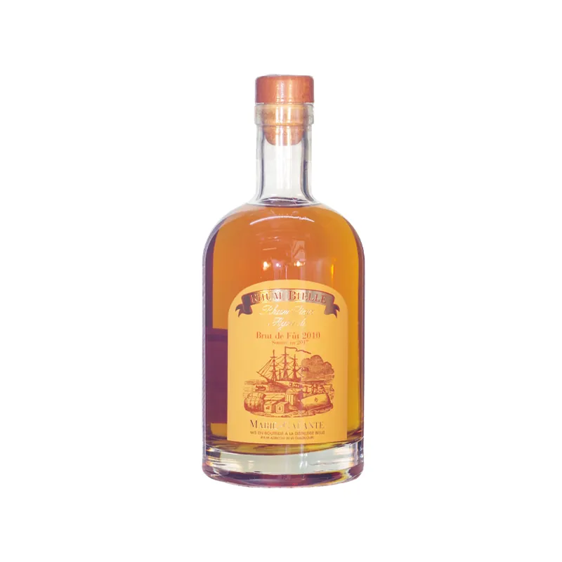 Bielle  VX 2010 Marie Galante Brut De Fût 7 Ans Rhum Agricole, 56.5% 70cl