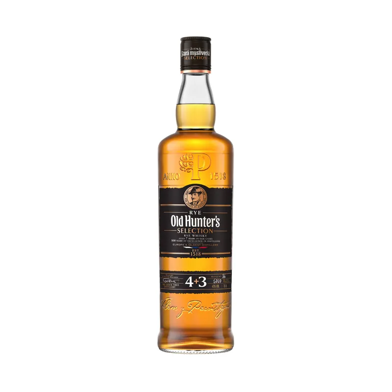 Old Hunter's 7 Year Old Selection  Rye Whisky, 40% 70cl