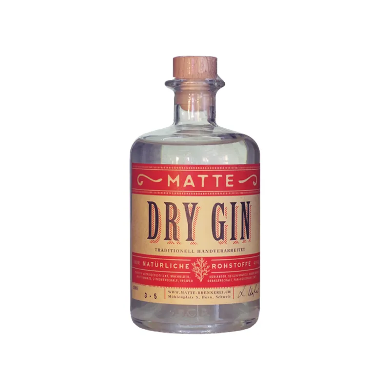 Matte Dry Gin, 42% 50cl