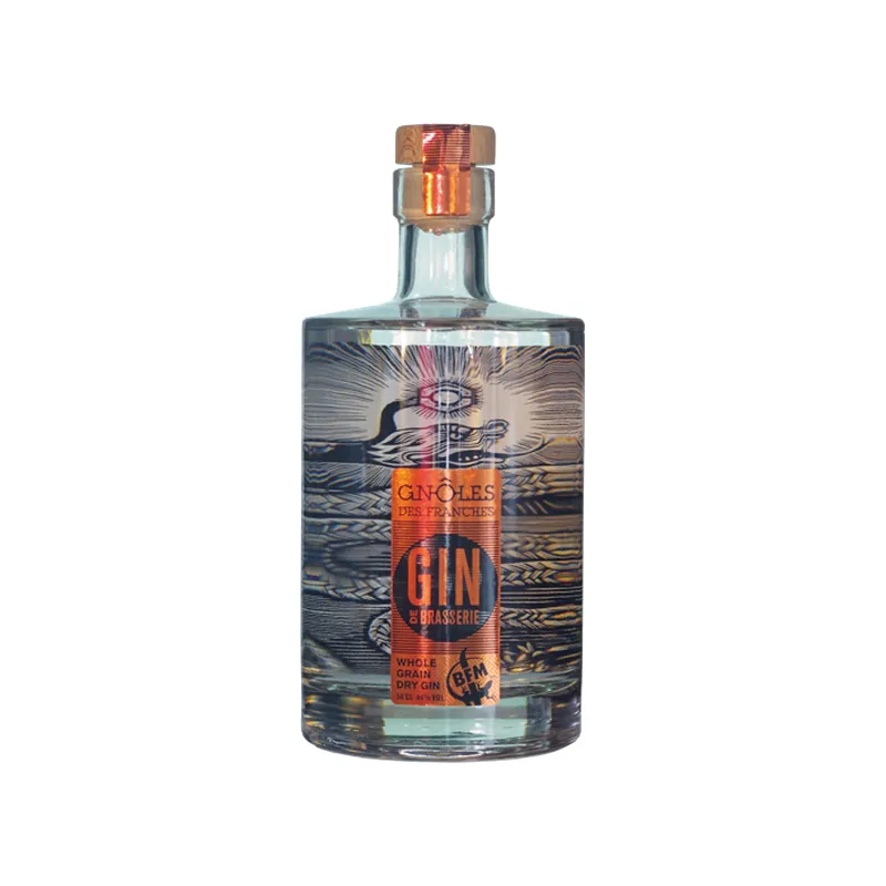 Gnôle Des Franches Gin De Brasserie BFM, 40% 50cl