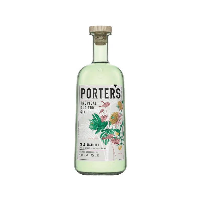 Porter's Tropical Old Tom Gin, 40% 70cl