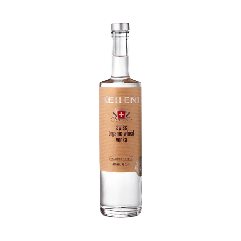 Xellent Swiss Organic Wheat Vodka, 40% 70cl