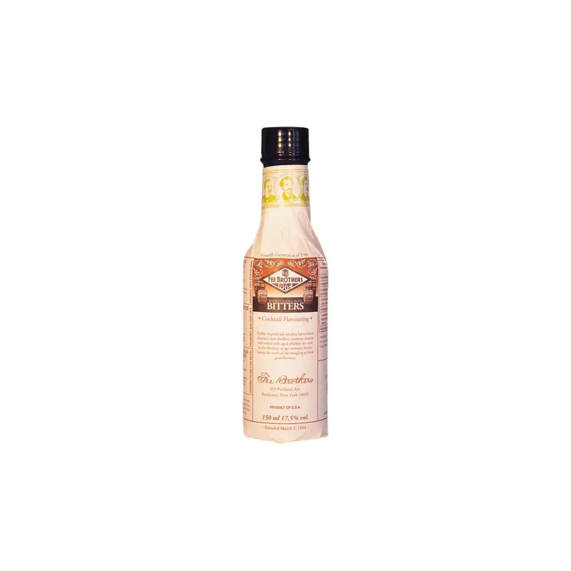 Fee Brothers  Whisky Barrel Aged  Cocktailbitter, 17.5% 15 cl