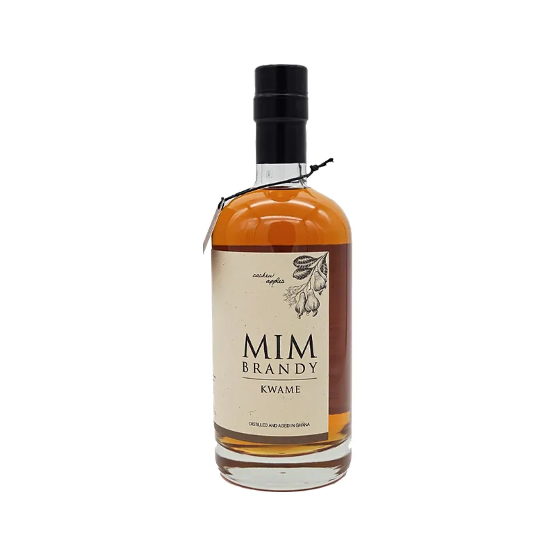 MIM Kwame Cashew Brandy, 44% 50cl