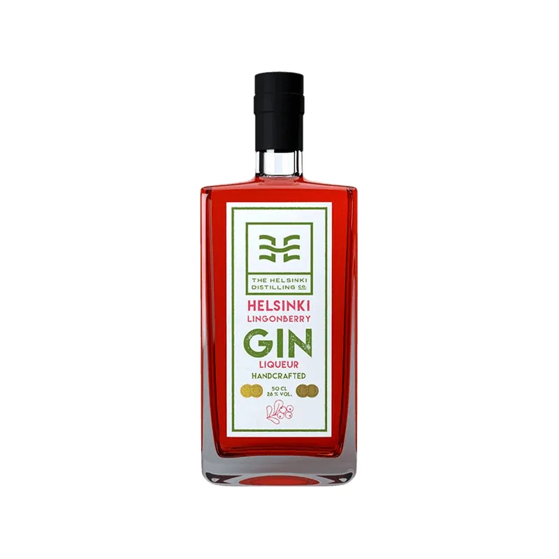 Helsinki  Puoluukka Lingonberry Preiselbeer  Ginlikör, 26% 50cl