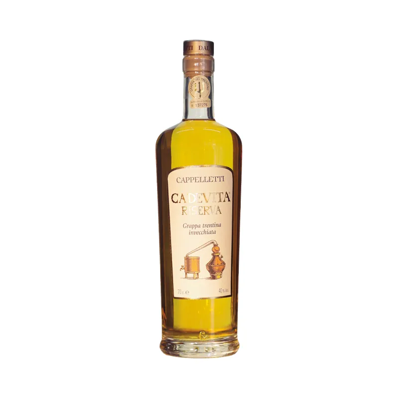 Cappelletti Cadevita Riserva Grappa, 40% 70cl