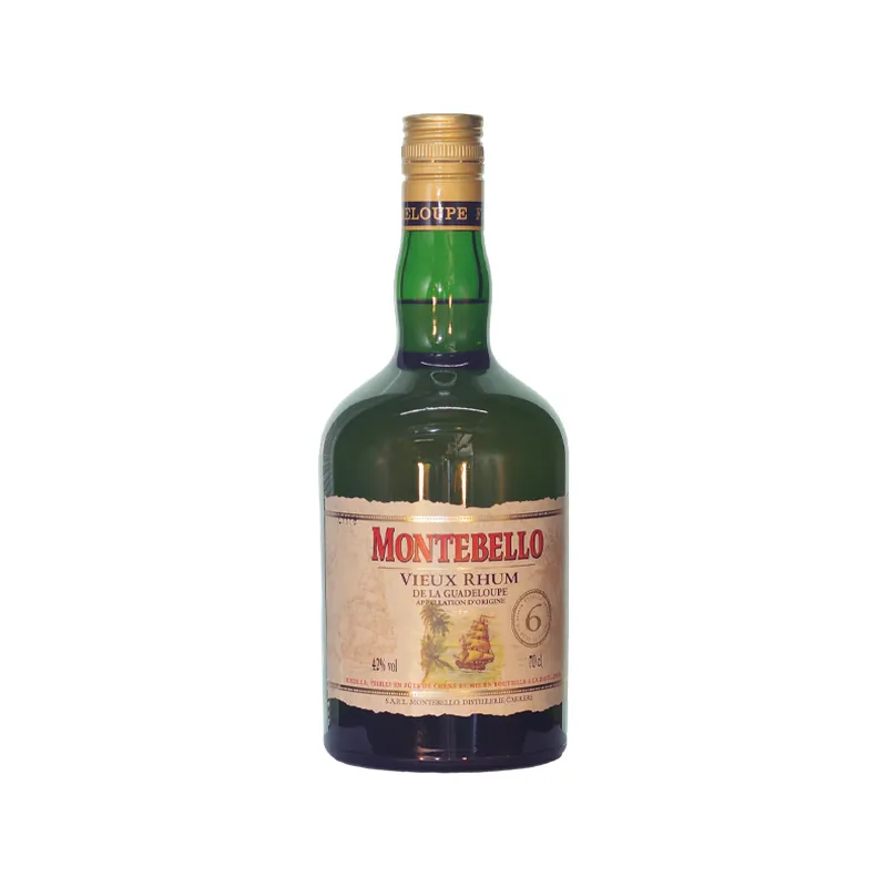 Montebello  6 Ans Rum, 42% 70cl