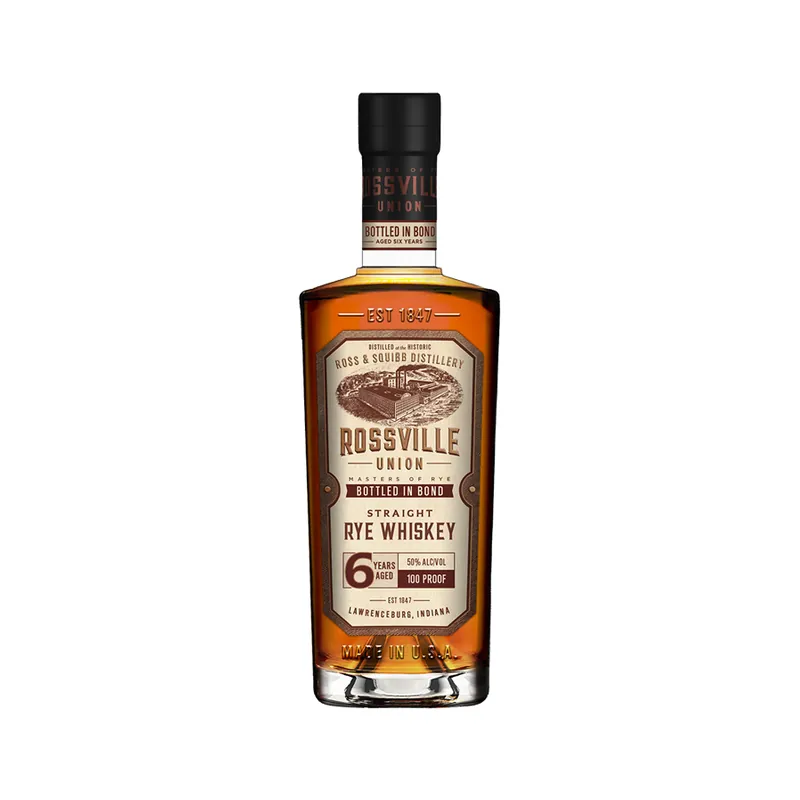 Rossville Union 6 Year Old Bottled In Bond Rye, 50% 70cl