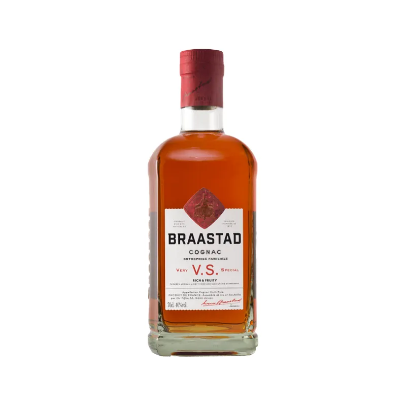 Braastad Cognac  V.S. , 40% 70cl