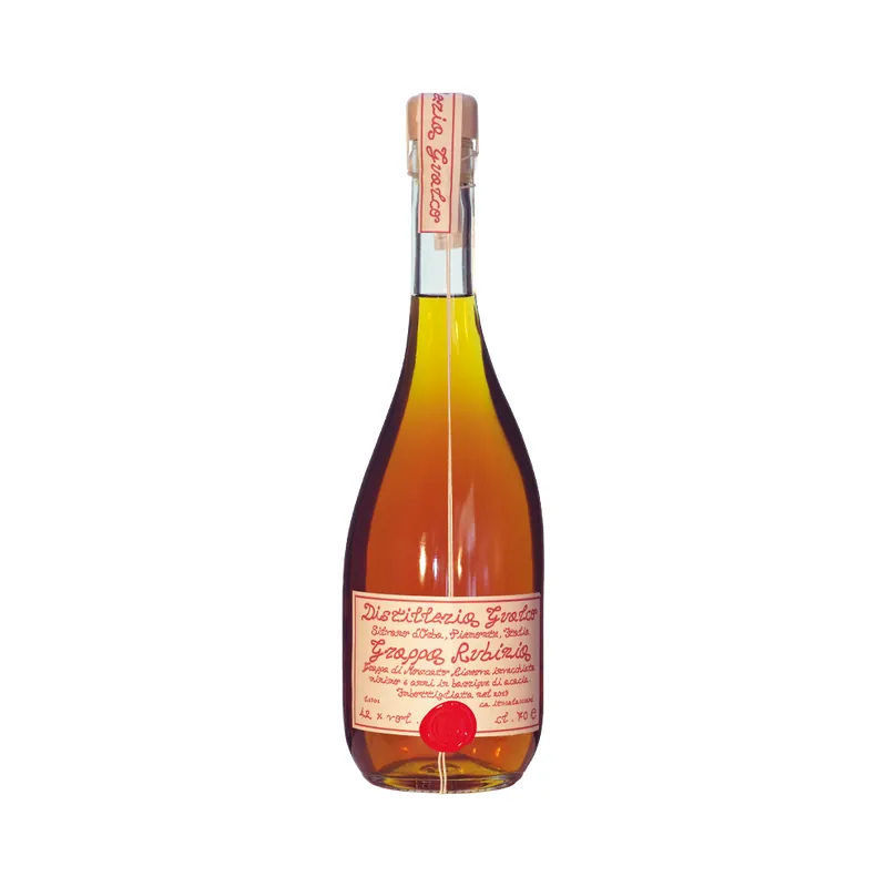 Gualco  Grappa Rubinia Moscato, 42% 70cl