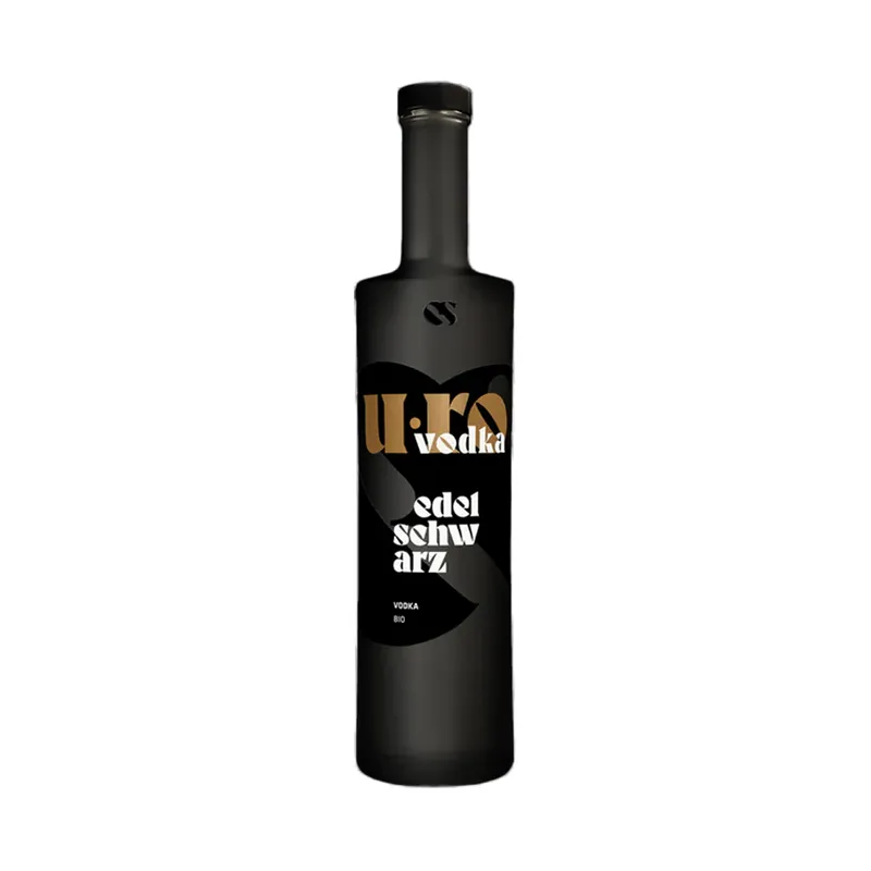 Edelschwarz  U.Ro Vodka, 40% 50cl