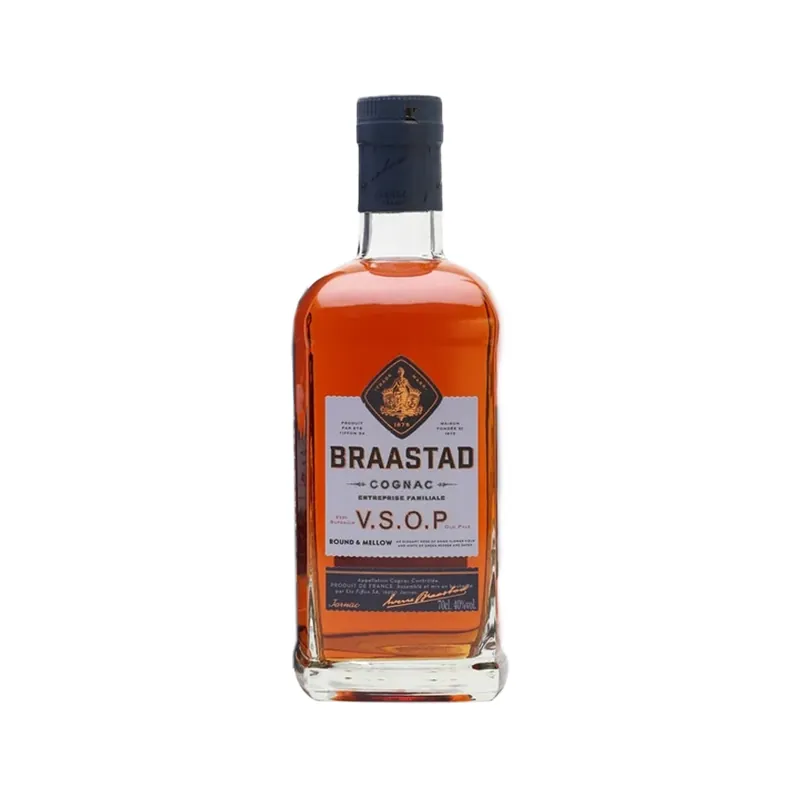 Braastad Cognac  V.S.O.P., 40% 70cl