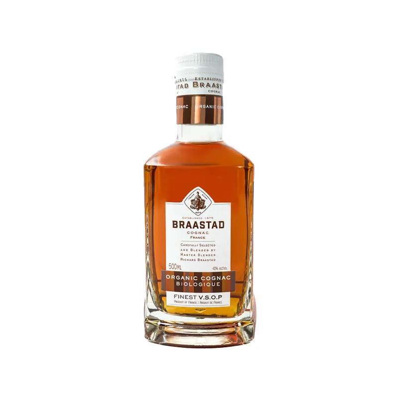 Braastad Cognac  V.S.O.P. Organic Bio, 40% 50cl