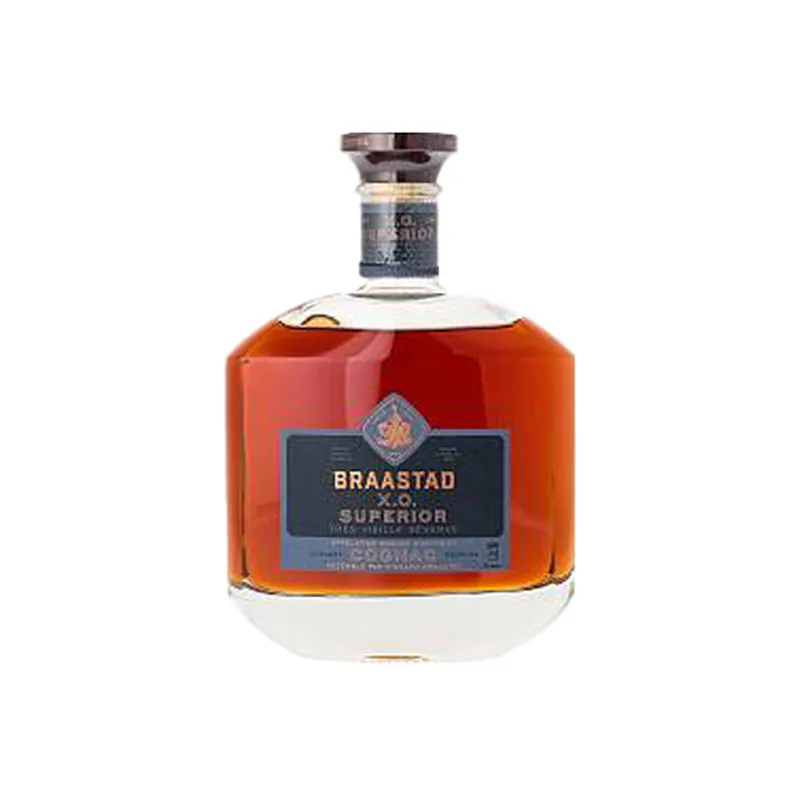 Braastad Cognac  X.O. Superior 15 ans - 25 ans, 40% 70cl